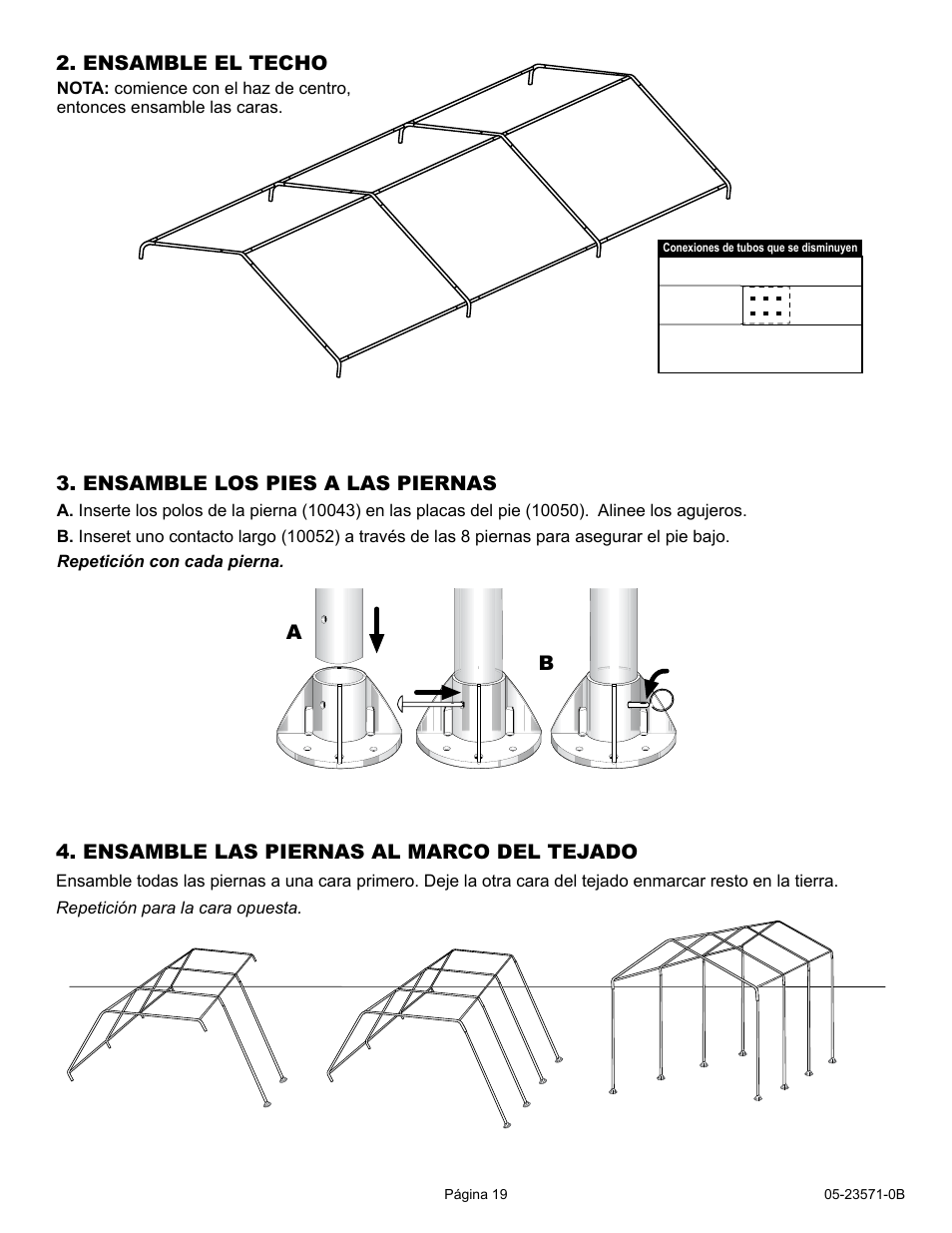 ShelterLogic 23571 10 x 20 Super Max Canopy User Manual | Page 19 / 21