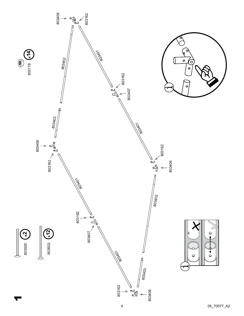 ShelterLogic 70577 Pro RoundTop Greenhouse 10 x 13 x 8 User Manual | Page 4 / 20