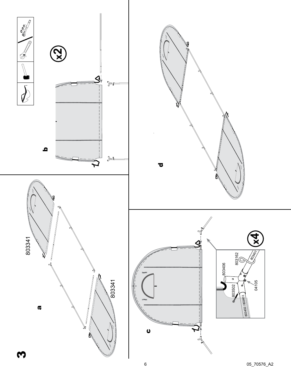 ShelterLogic 70576 Pro RoundTop Greenhouse 10 x 19 x 8 User Manual | Page 6 / 20