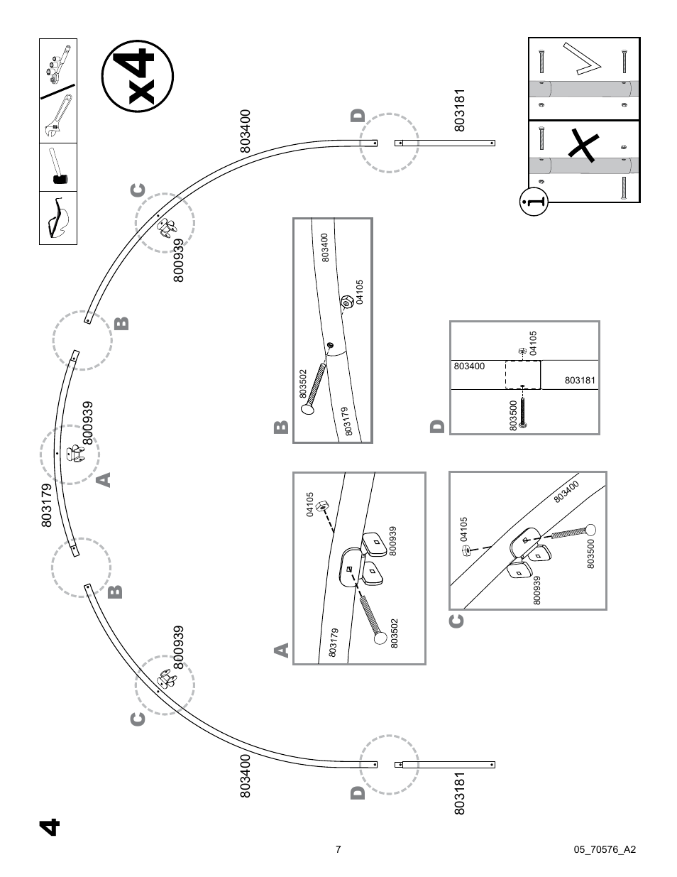 ShelterLogic 70576 Pro RoundTop Greenhouse 10 x 19 x 8 User Manual | Page 7 / 20