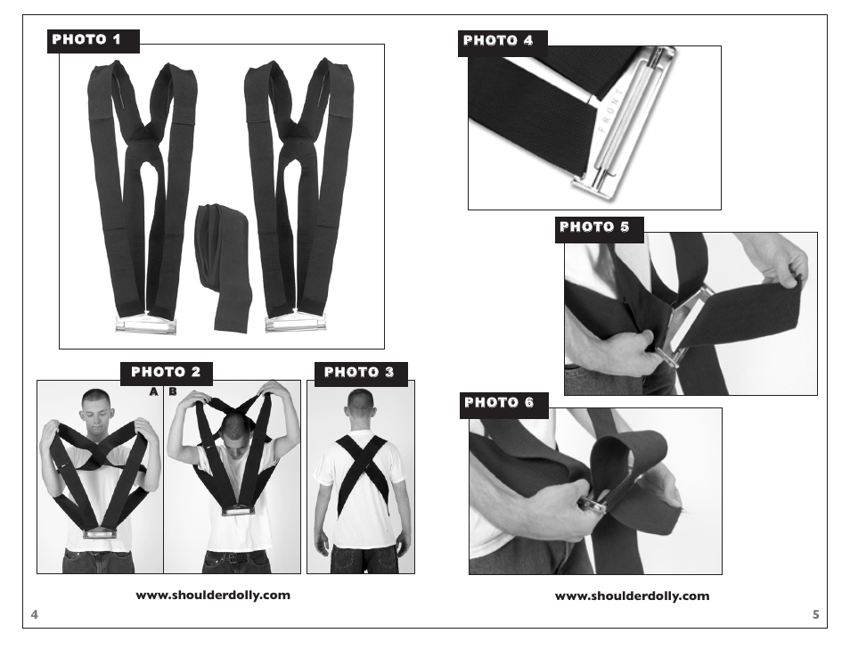 Shoulder Dolly SHOULDER DOLLY User Manual | Page 3 / 8