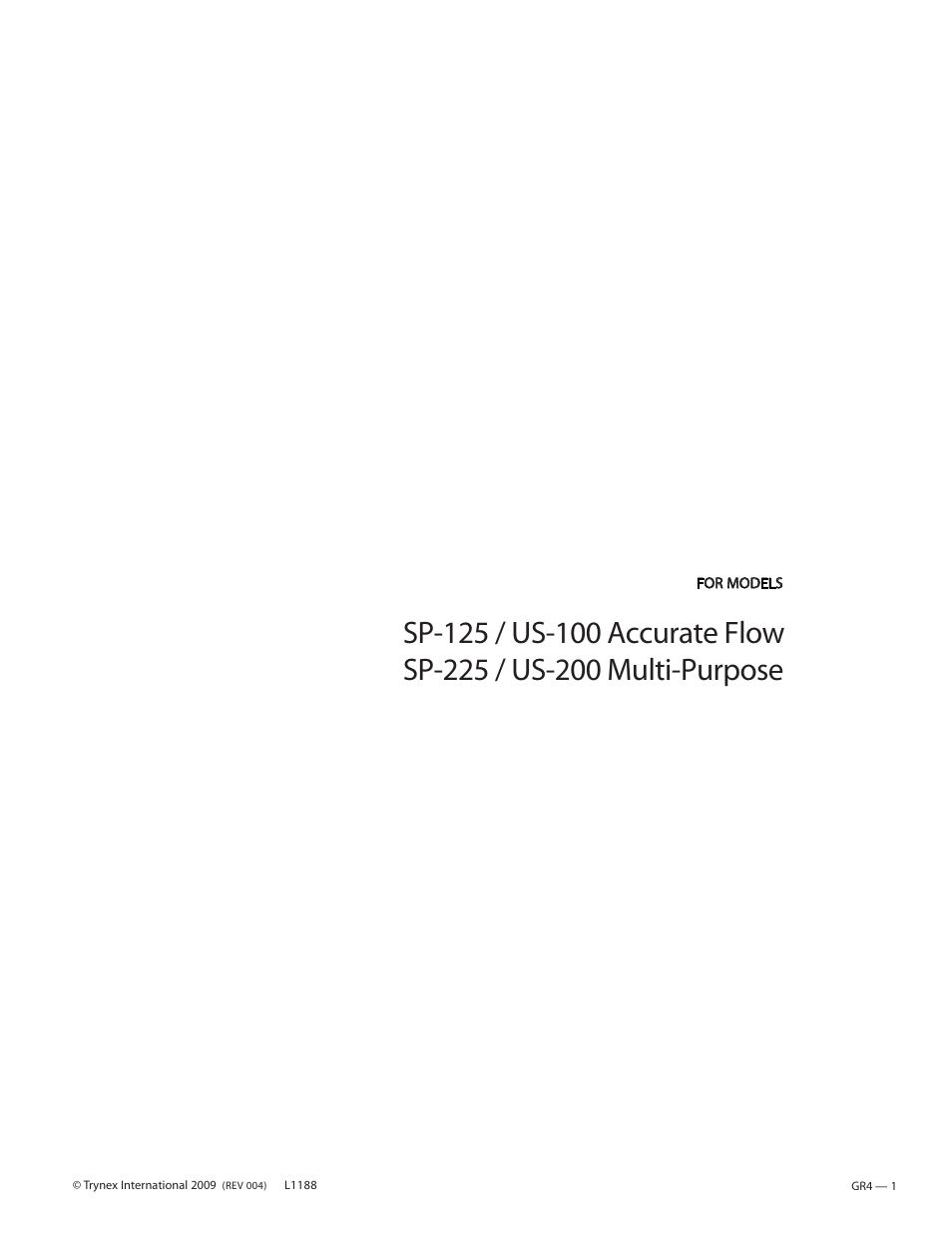 SnowEx SP-225 / US-200 User Manual | 27 pages