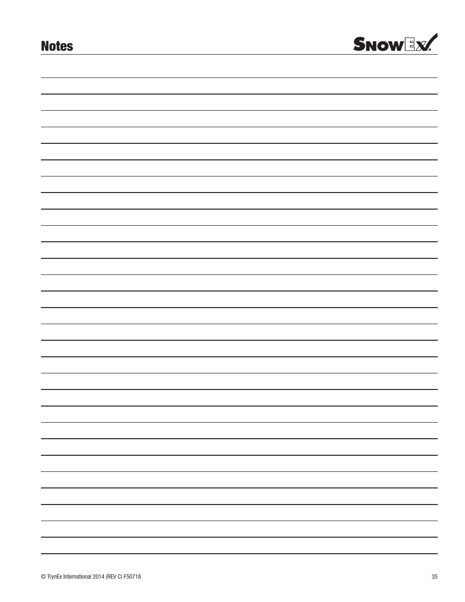 SnowEx SP-9300X User Manual | Page 35 / 40