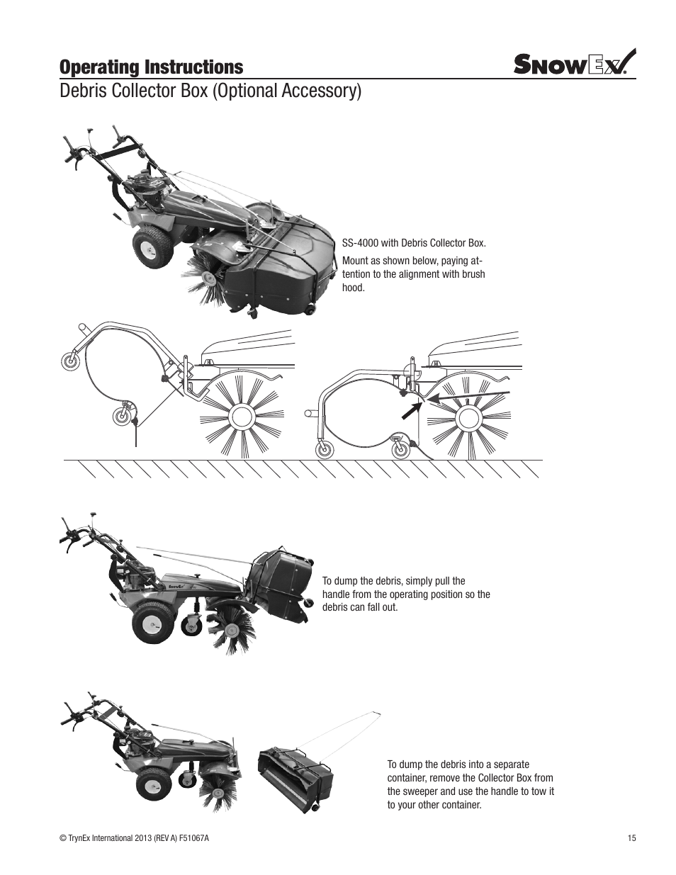 SnowEx SS-4000 User Manual | Page 15 / 24