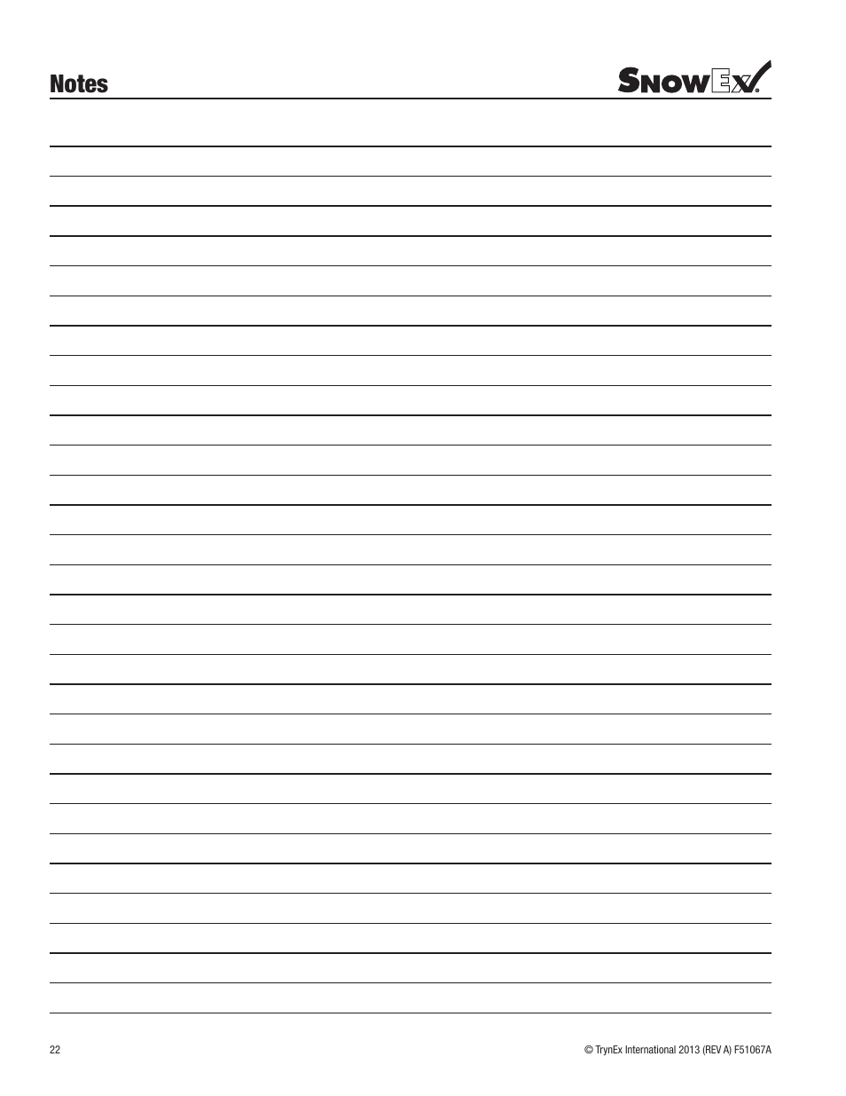 SnowEx SS-4000 User Manual | Page 22 / 24