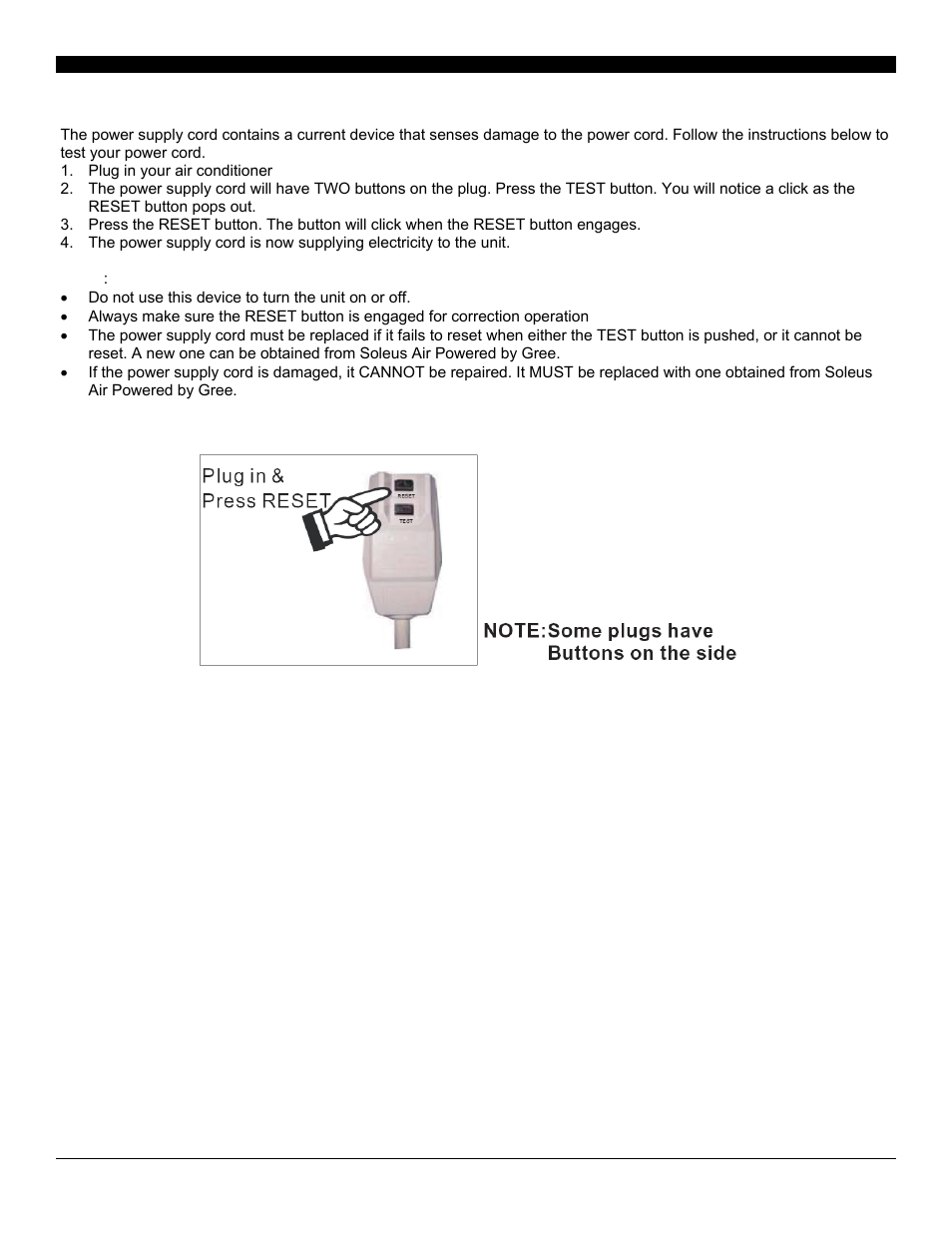 Disclaimer, Important safety instructions | SoleusAir SG-TTW-10ESE User Manual | Page 4 / 15