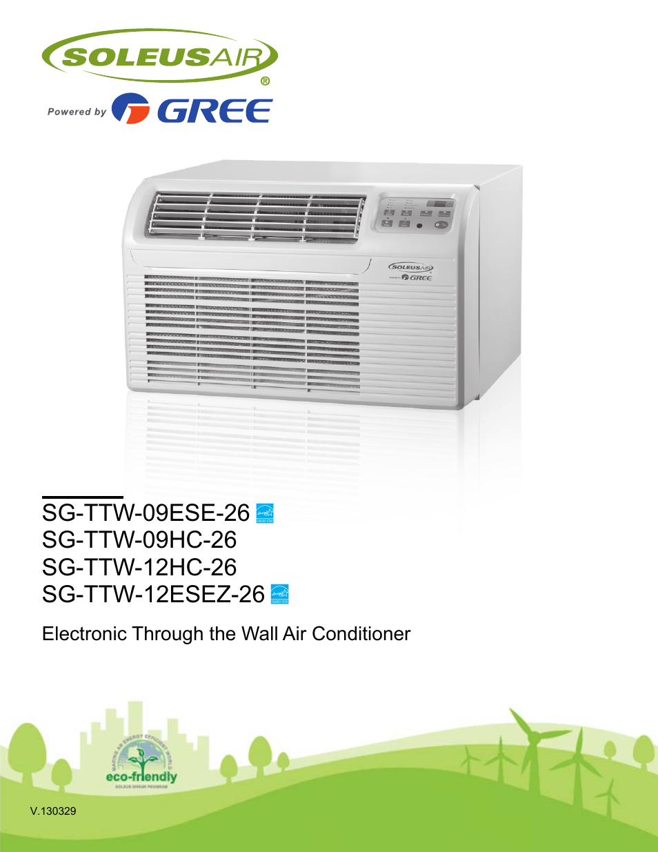 SoleusAir SG-TTW-12ESEZ-26 User Manual | 17 pages