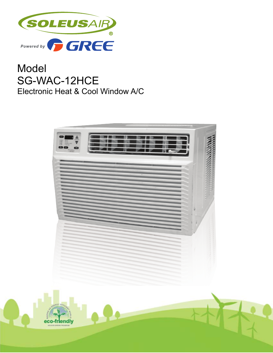 SoleusAir SG-WAC-12HCE User Manual | 20 pages