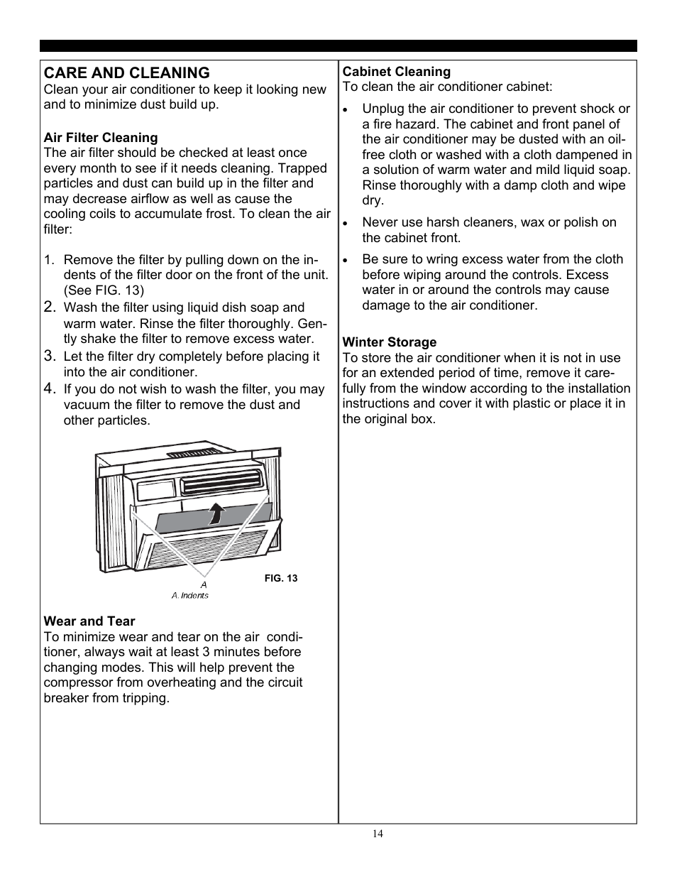 SoleusAir SG-WAC-12ESE-C User Manual | Page 15 / 20
