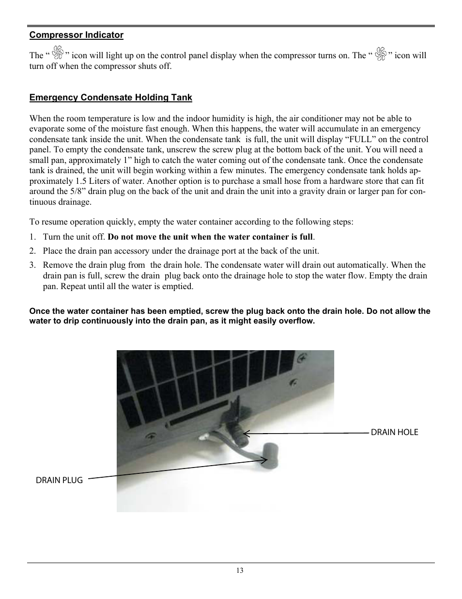 SoleusAir PH3-12R-03 User Manual | Page 13 / 16