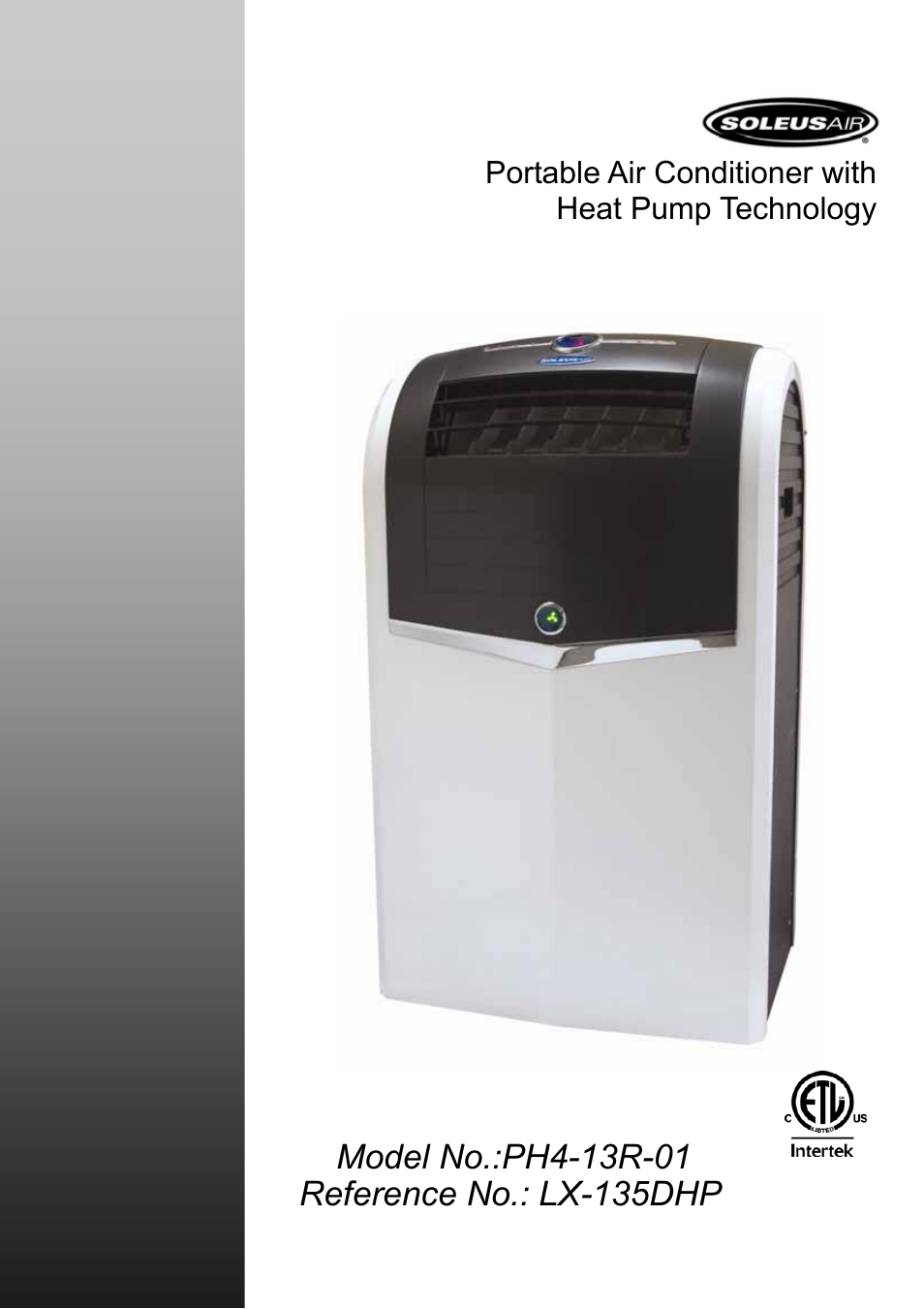 SoleusAir PH4-13R-01 User Manual | 17 pages