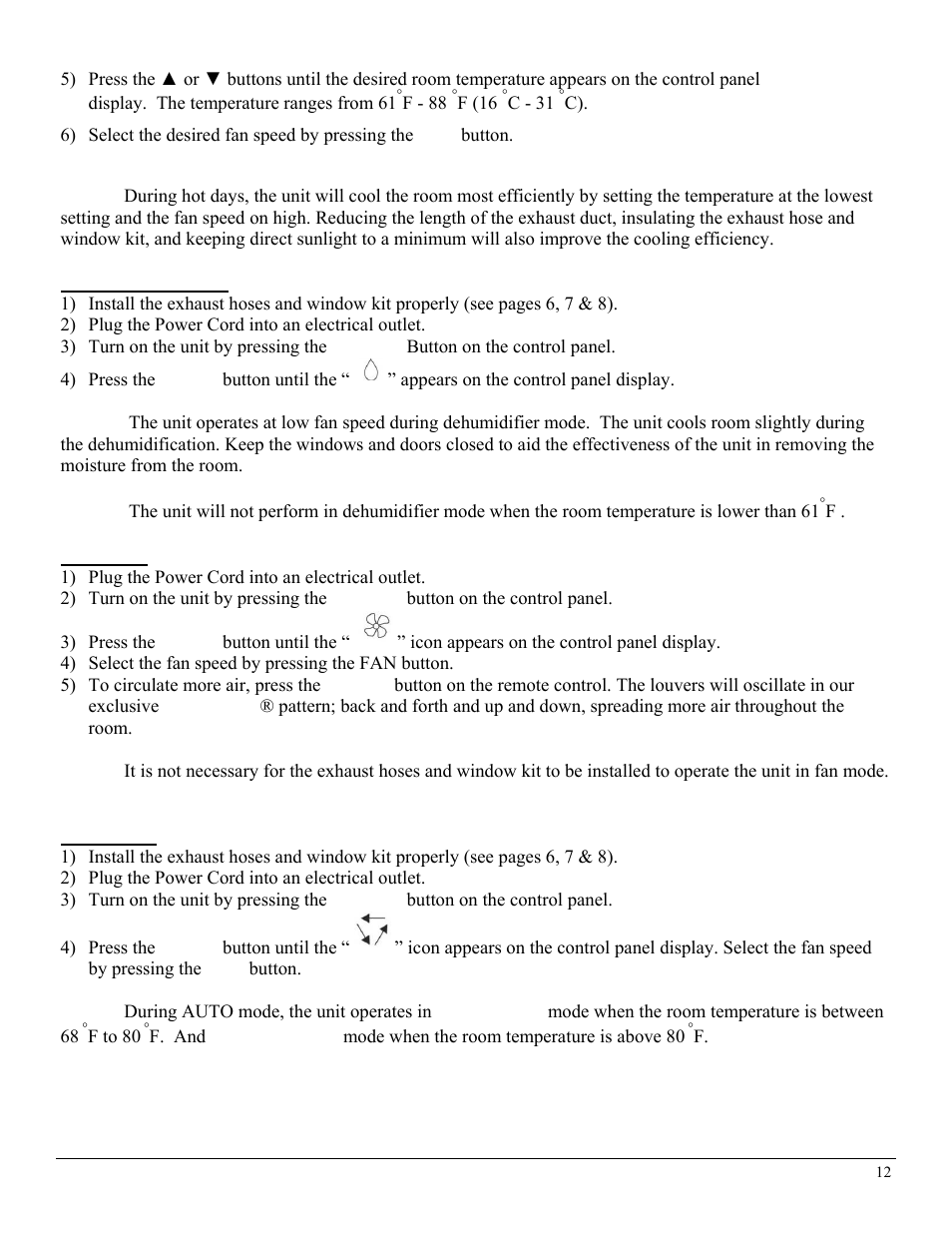 SoleusAir PE3-12R-03 User Manual | Page 12 / 17