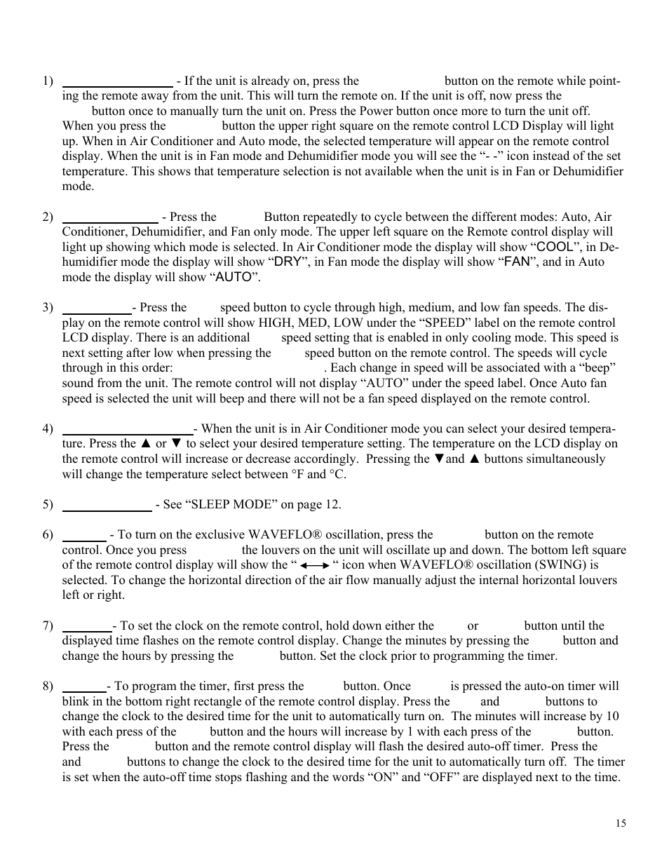 SoleusAir PE3-12R-03 User Manual | Page 15 / 17