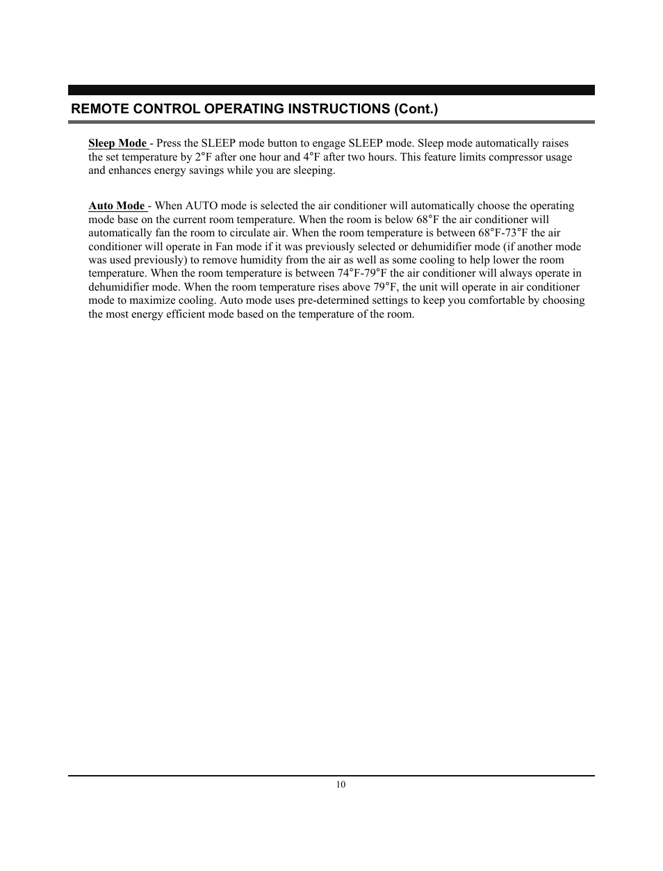 SoleusAir SG-PAC-08E3 User Manual | Page 10 / 16