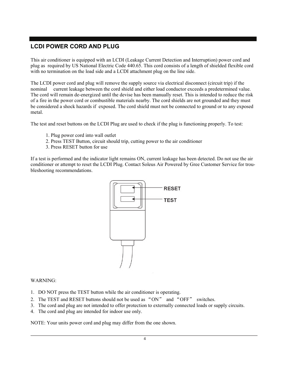 SoleusAir SG-PAC-08E3 User Manual | Page 4 / 16