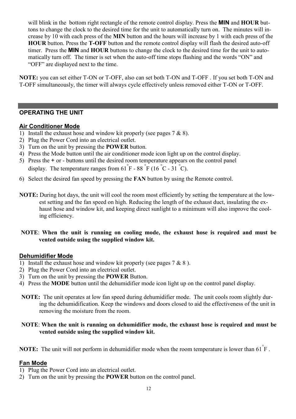 SoleusAir SE-PAC-08E9 User Manual | Page 12 / 15