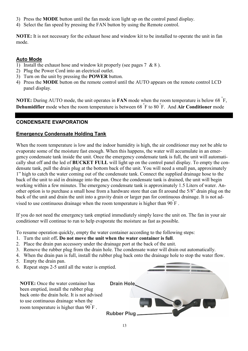 SoleusAir SE-PAC-08E9 User Manual | Page 13 / 15