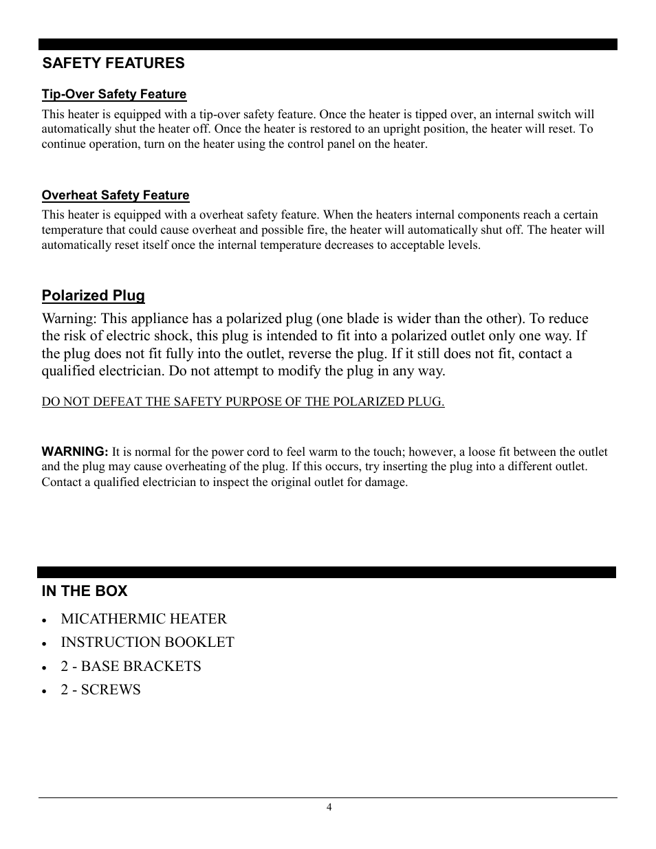 SoleusAir HM10-15E-32 User Manual | Page 4 / 10