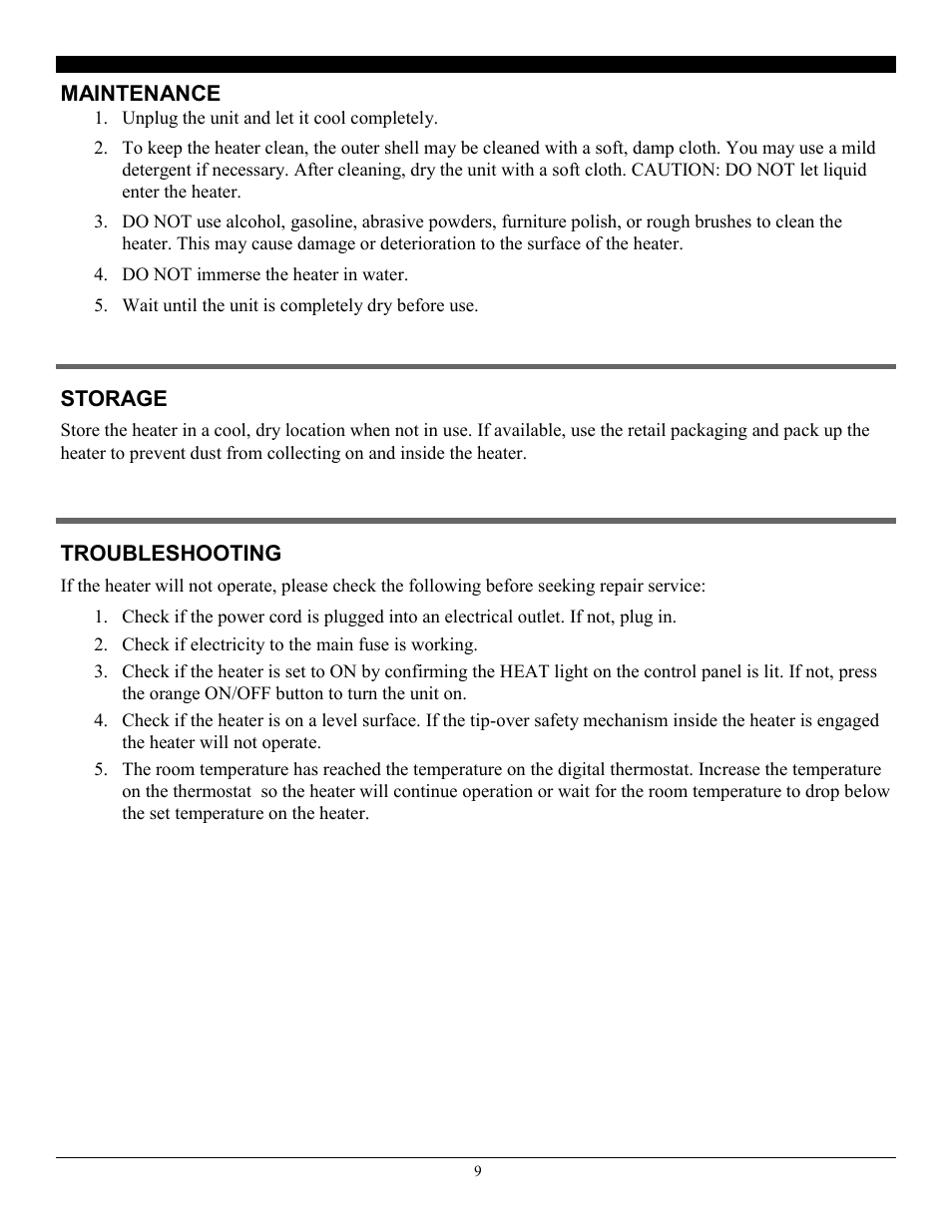SoleusAir HM10-15E-32 User Manual | Page 9 / 10