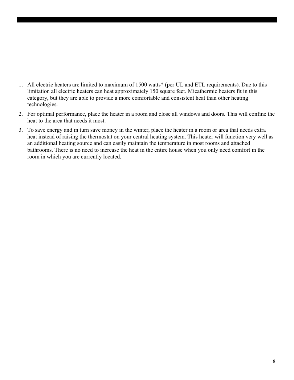 Operating instructions (continued), Optimal operating conditions | SoleusAir HM2-15R-32 User Manual | Page 8 / 10