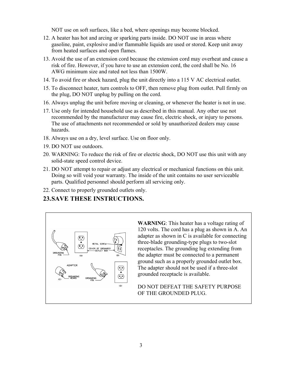 SoleusAir HM4-15R-01 User Manual | Page 3 / 9