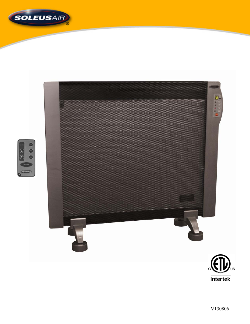 SoleusAir HGW-308R User Manual | 11 pages
