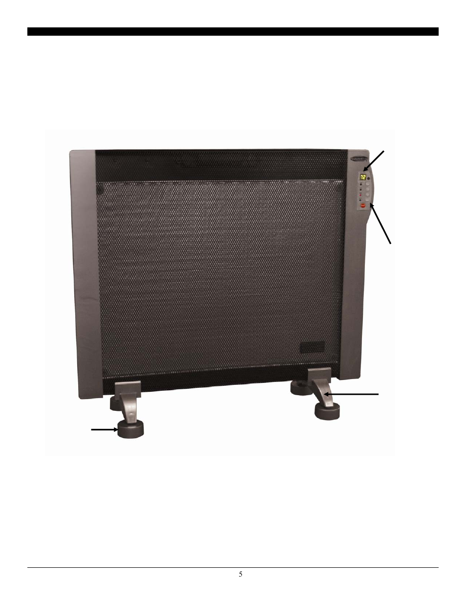 Product diagram | SoleusAir HGW-308R User Manual | Page 5 / 11