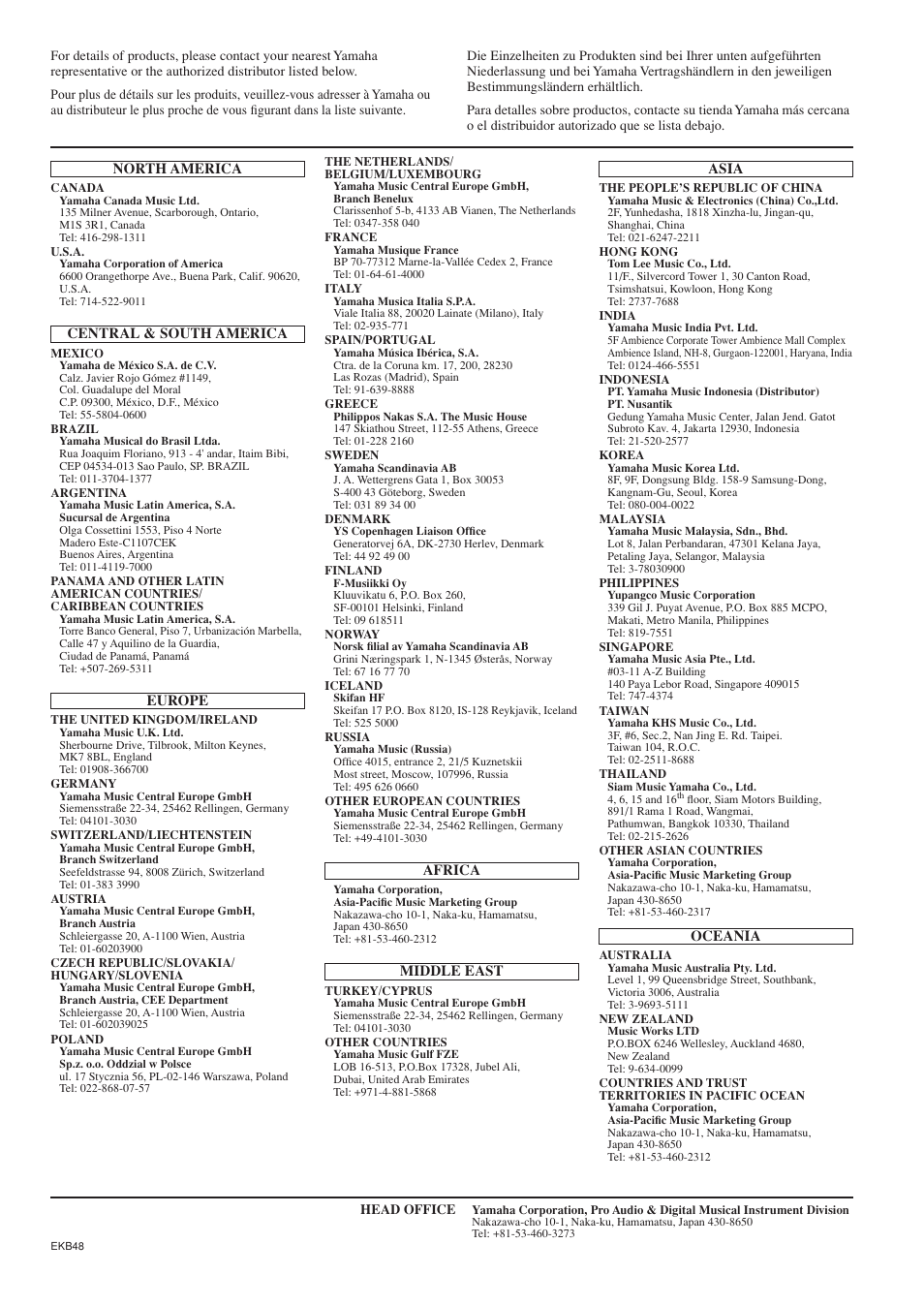 Yamaha TRS-MS02 User Manual | Page 18 / 20