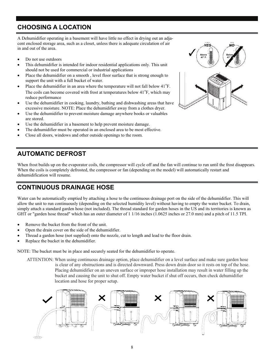 SoleusAir SG-DEH-70E-1 (DP1-70E-03) User Manual | Page 8 / 10