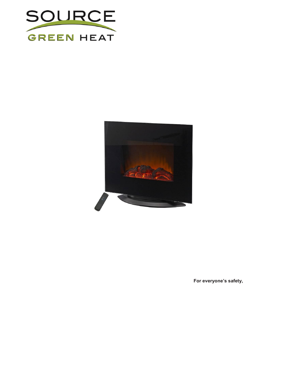 Source Green Heat SGH-EF450C User Manual | 17 pages