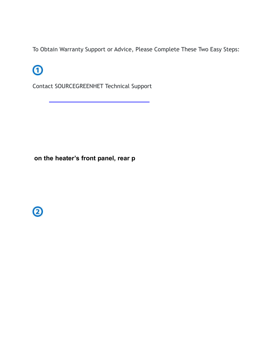 Source Green Heat SGH-EF450C User Manual | Page 17 / 17