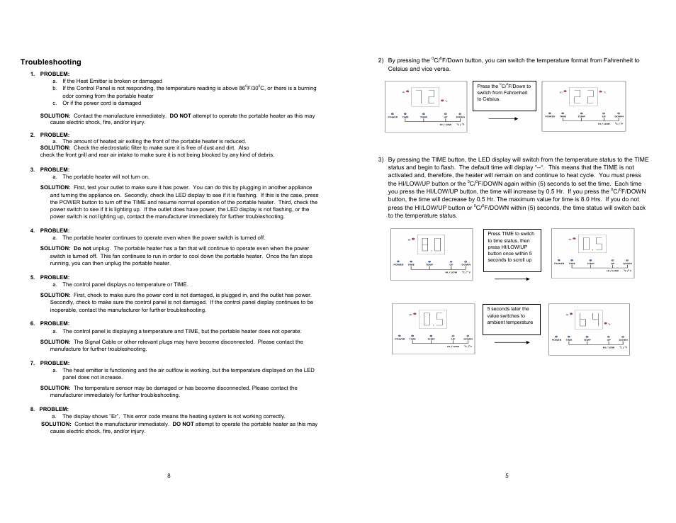 Source Green Heat SGH‐1000 User Manual | Page 5 / 6