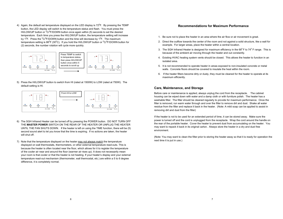 Source Green Heat SGH‐1000 User Manual | Page 6 / 6