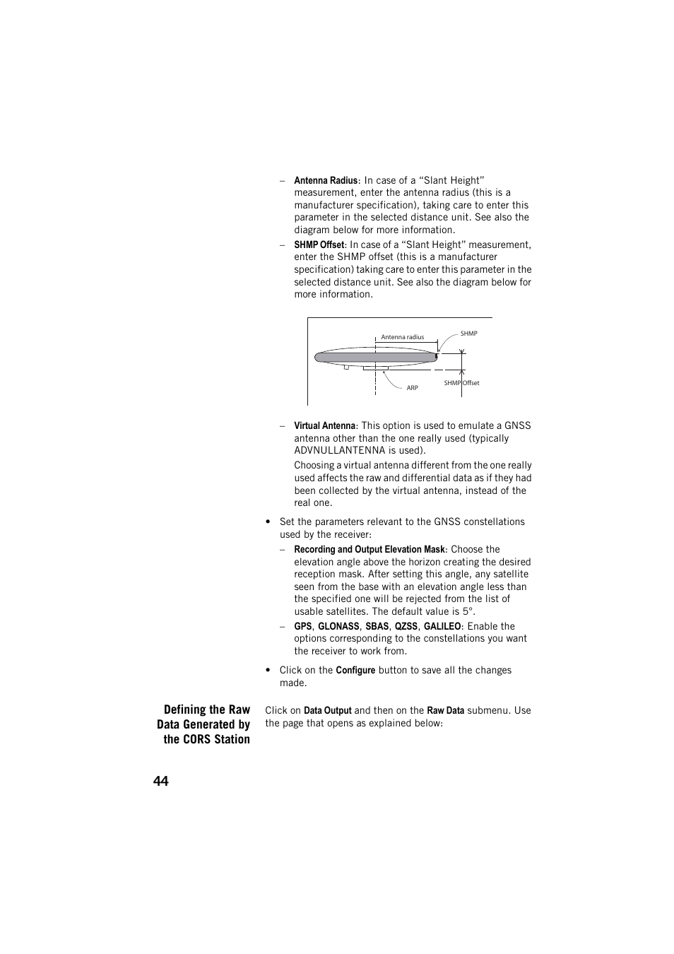 Spectra Precision ProFlex 800 CORS User Manual | Page 48 / 64