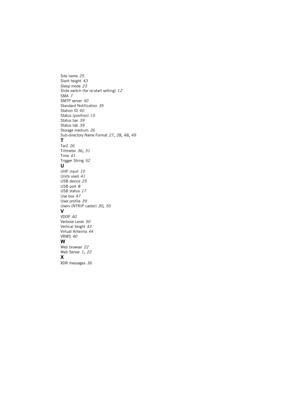 Spectra Precision ProFlex 800 CORS User Manual | Page 63 / 64
