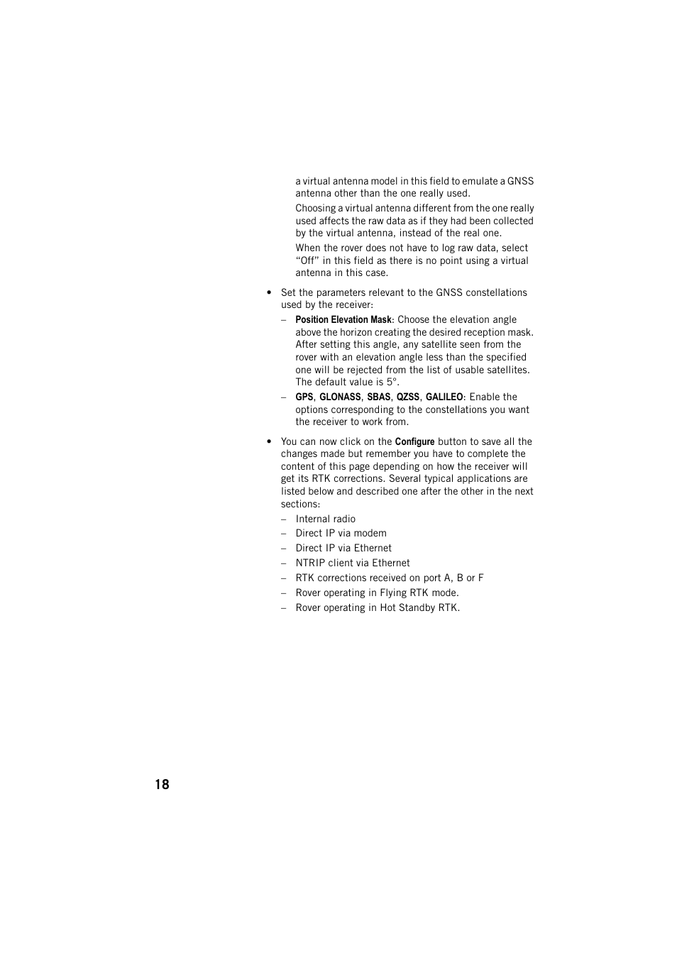 Spectra Precision ProFlex 800 Web Server User Manual | Page 22 / 64