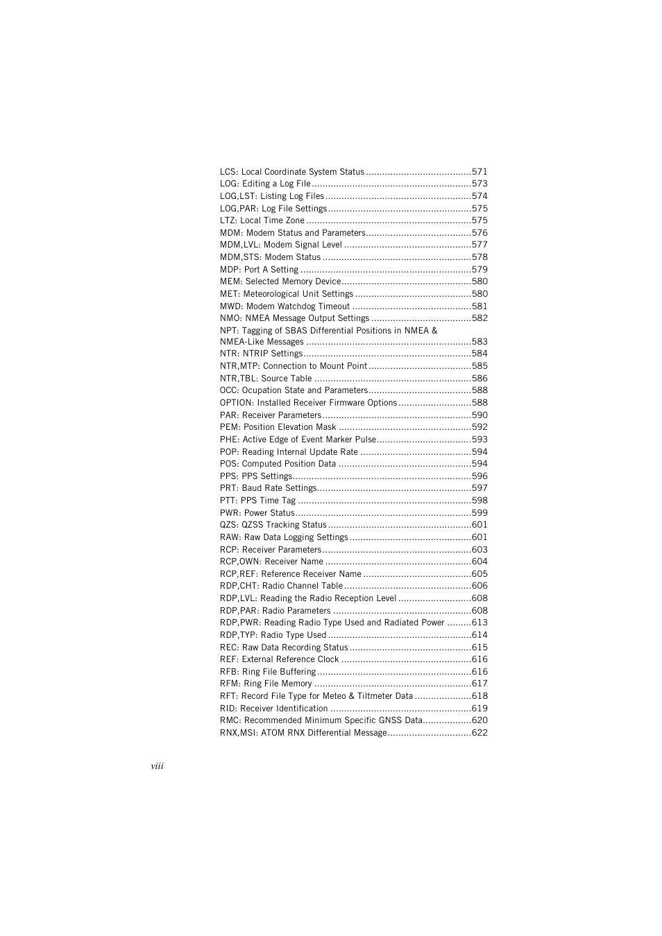 Spectra Precision ProFlex 800 Reference Manual User Manual | Page 12 / 748