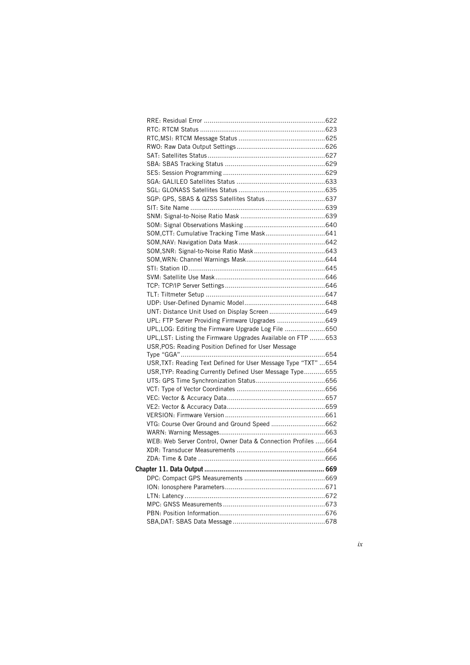 Spectra Precision ProFlex 800 Reference Manual User Manual | Page 13 / 748