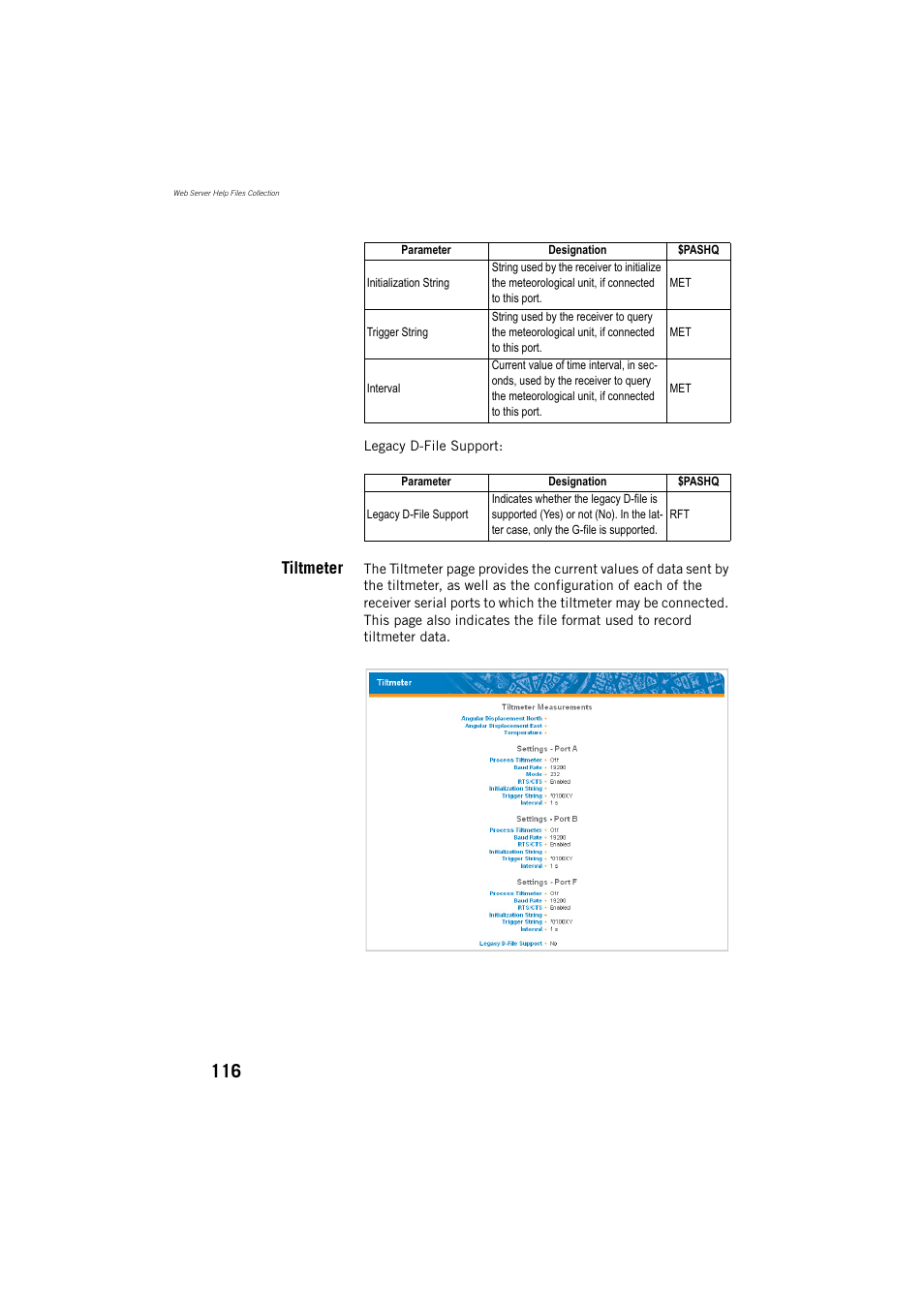 Tiltmeter | Spectra Precision ProFlex 800 Reference Manual User Manual | Page 130 / 748