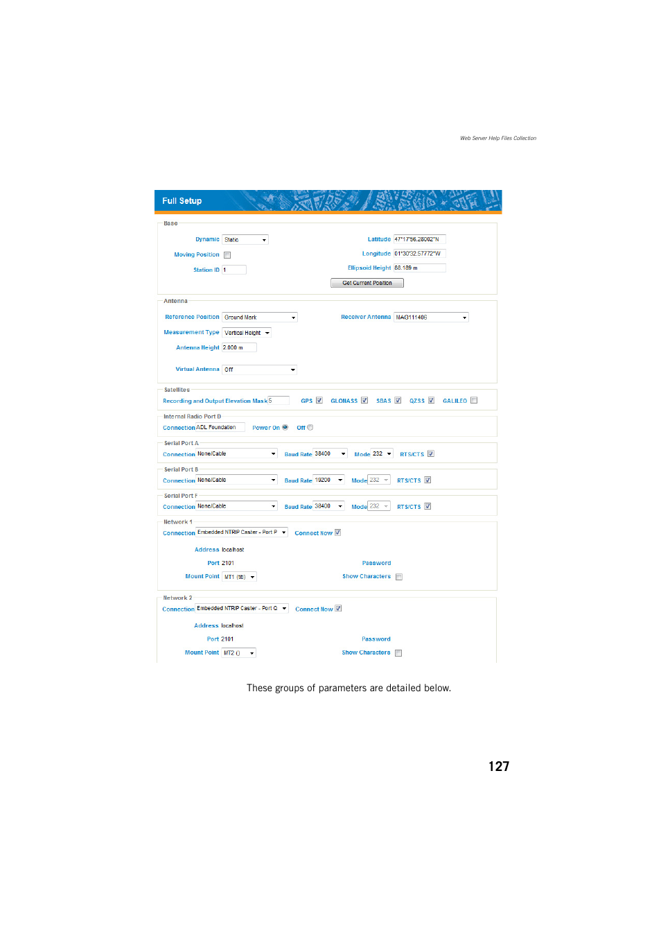 Spectra Precision ProFlex 800 Reference Manual User Manual | Page 141 / 748