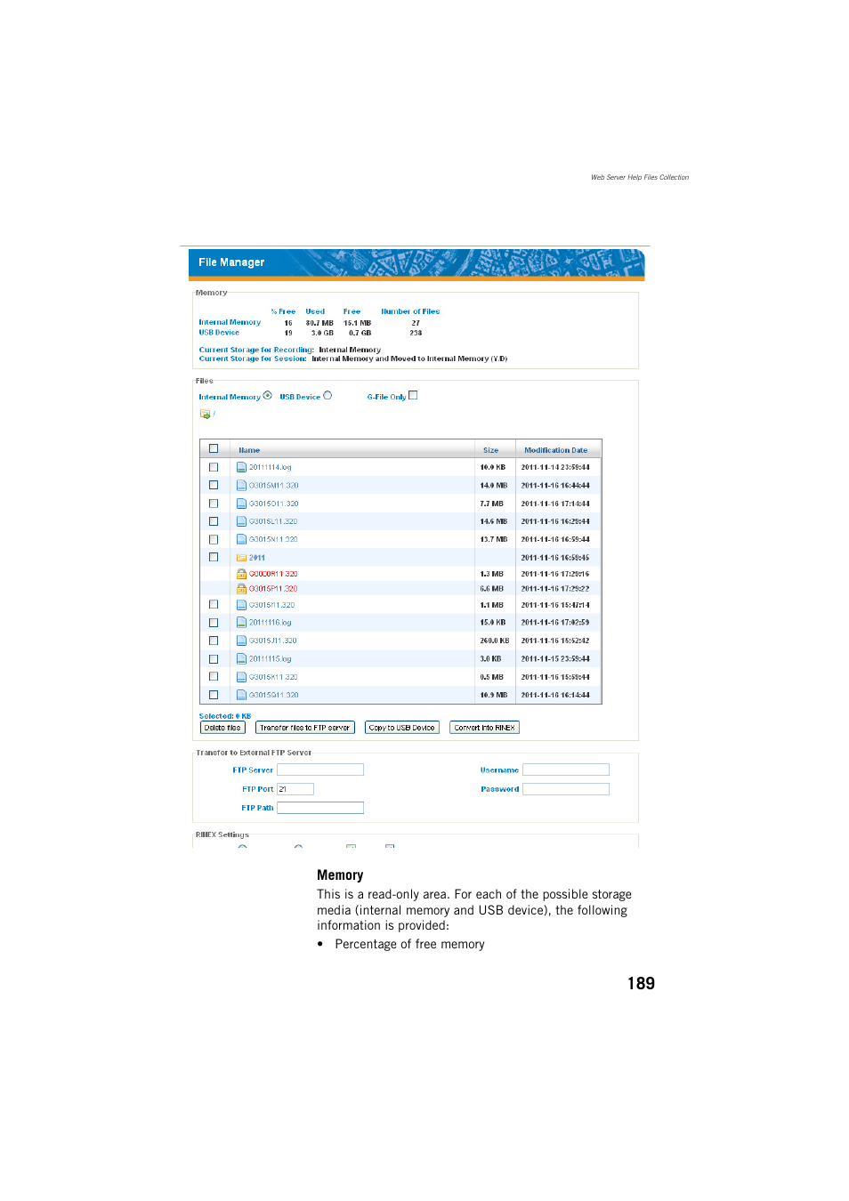 Spectra Precision ProFlex 800 Reference Manual User Manual | Page 203 / 748