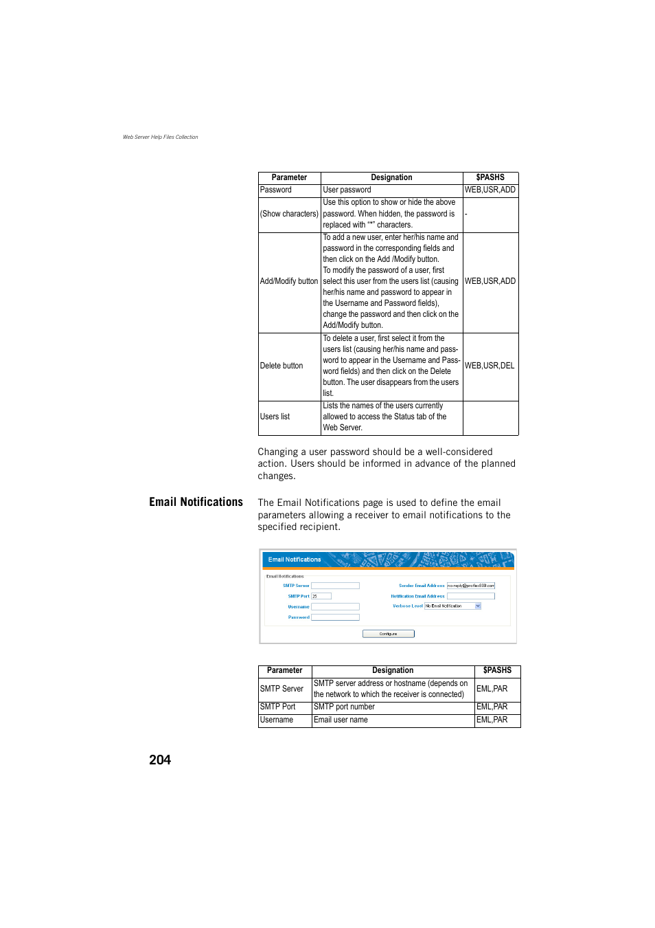 Email notifications | Spectra Precision ProFlex 800 Reference Manual User Manual | Page 218 / 748