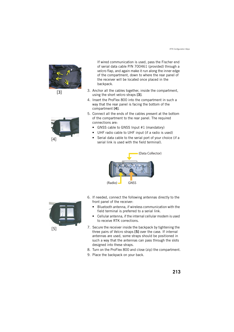 Spectra Precision ProFlex 800 Reference Manual User Manual | Page 227 / 748