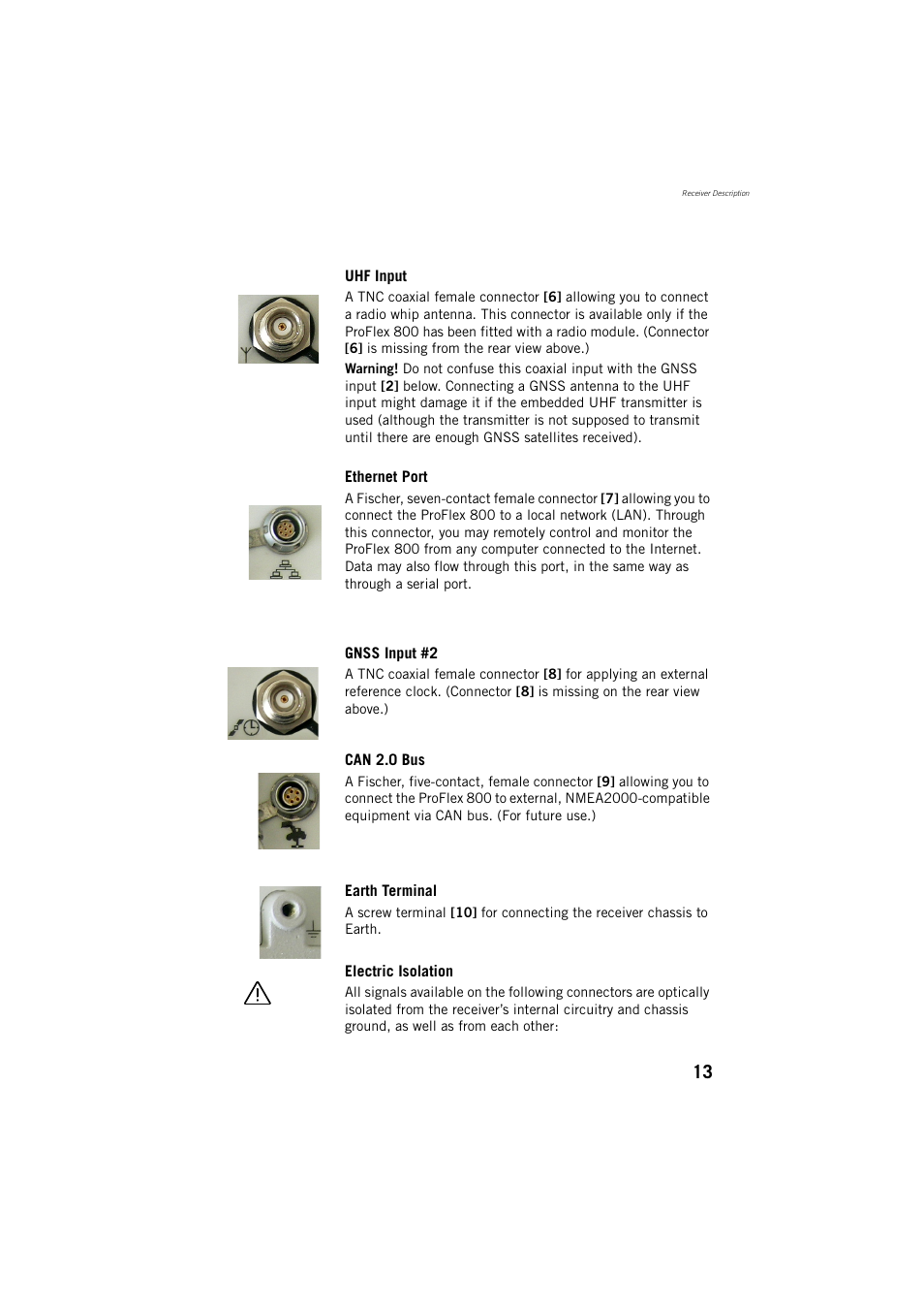 Spectra Precision ProFlex 800 Reference Manual User Manual | Page 27 / 748
