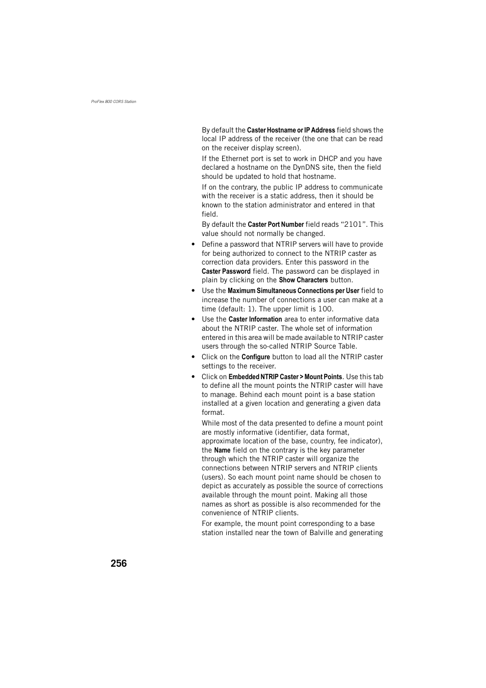 Spectra Precision ProFlex 800 Reference Manual User Manual | Page 270 / 748