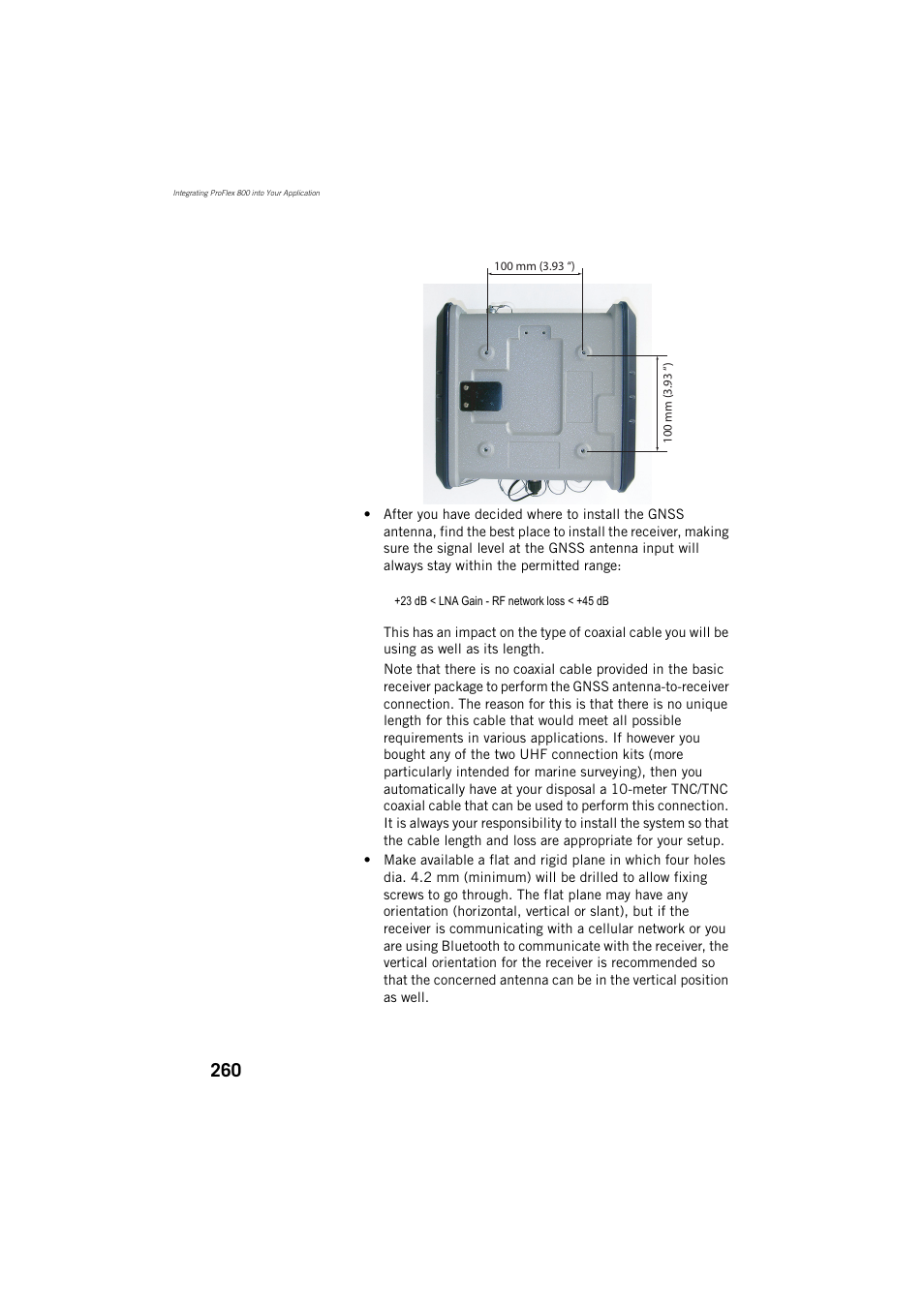Spectra Precision ProFlex 800 Reference Manual User Manual | Page 274 / 748