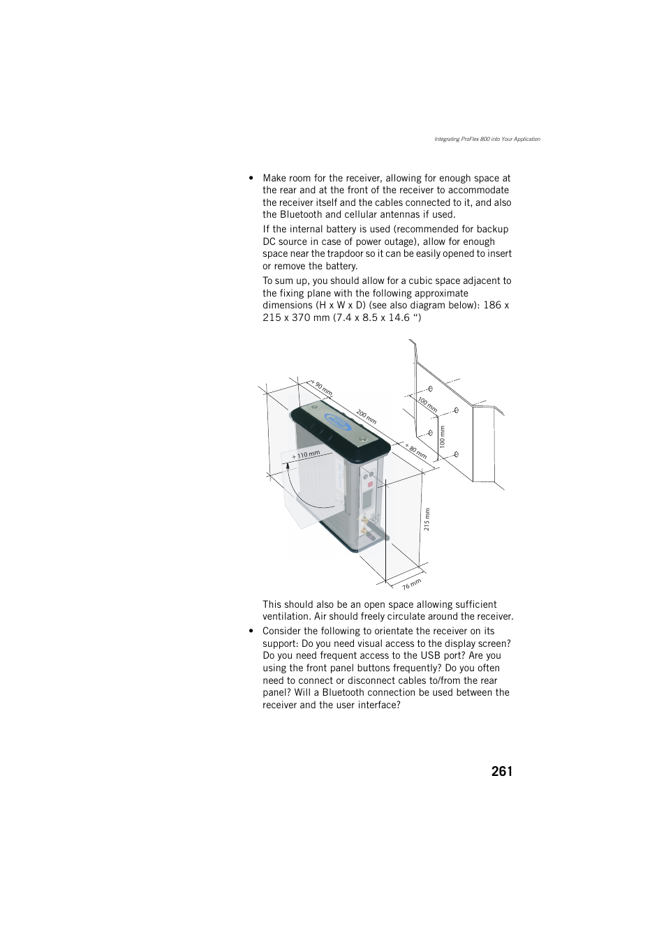 Spectra Precision ProFlex 800 Reference Manual User Manual | Page 275 / 748