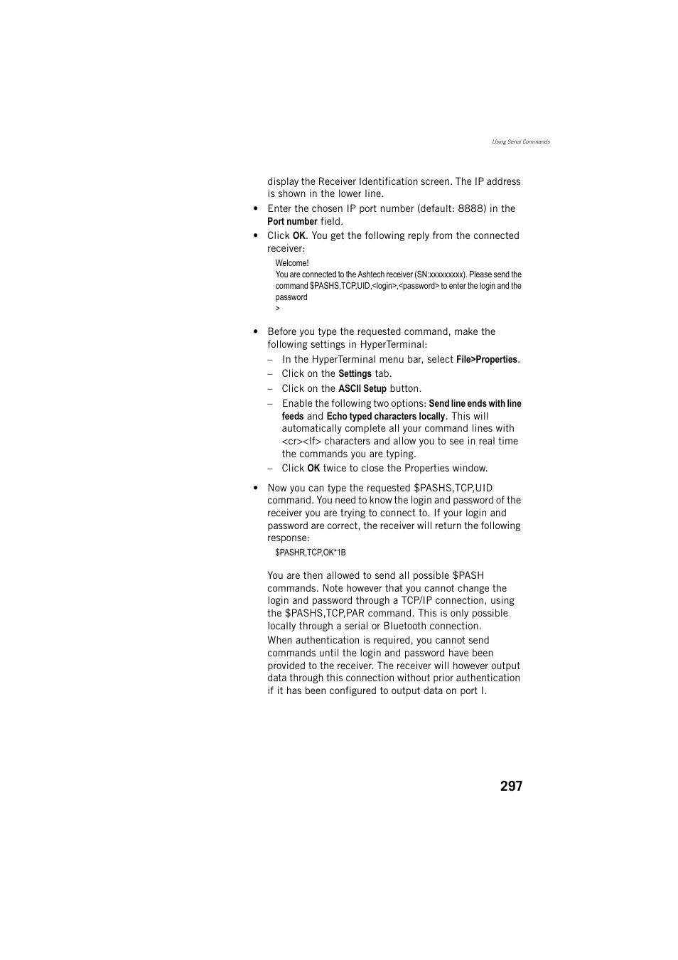 Spectra Precision ProFlex 800 Reference Manual User Manual | Page 311 / 748