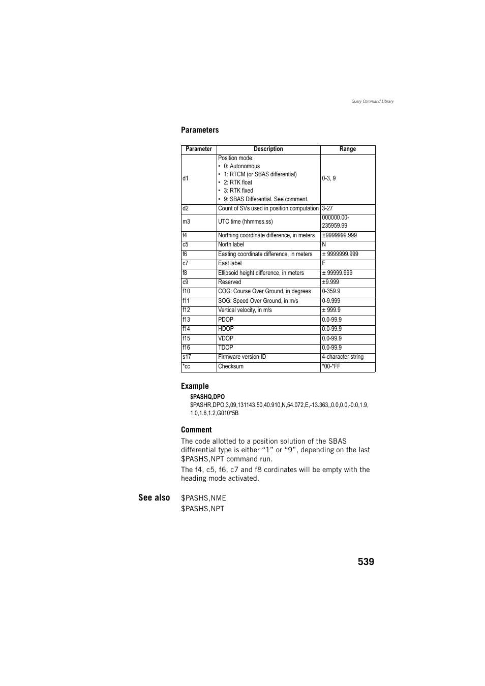 See also | Spectra Precision ProFlex 800 Reference Manual User Manual | Page 553 / 748