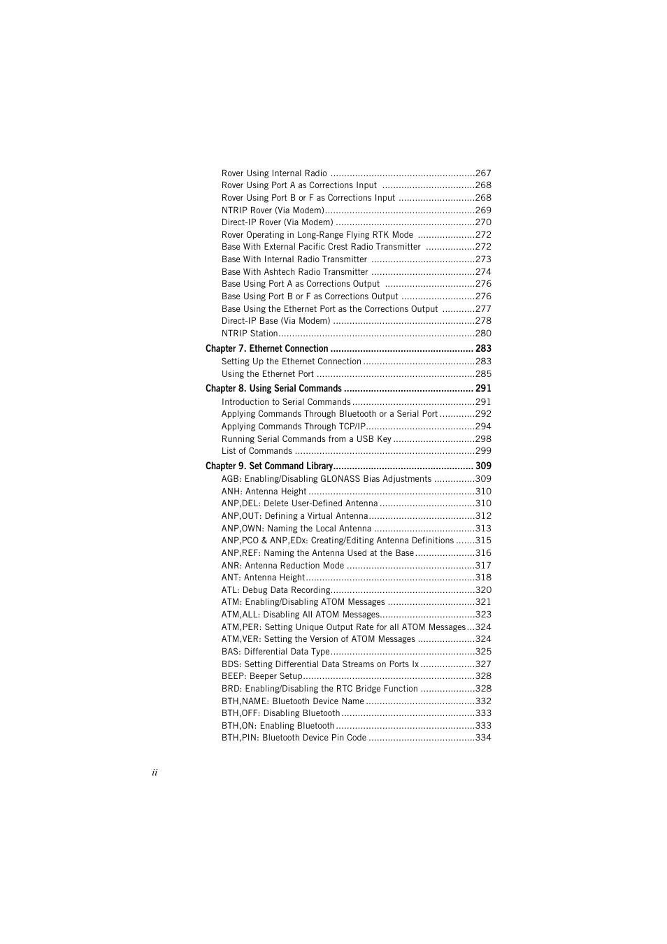 Spectra Precision ProFlex 800 Reference Manual User Manual | Page 6 / 748
